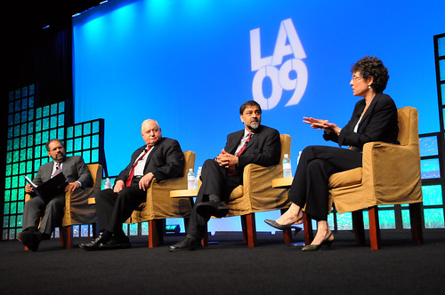 Panel with Ray Suarez at NAFSA 2009