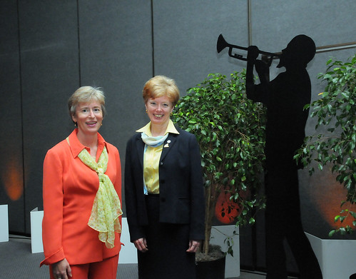 Mel Bolen and Deb Pierce at NAFSA 2009