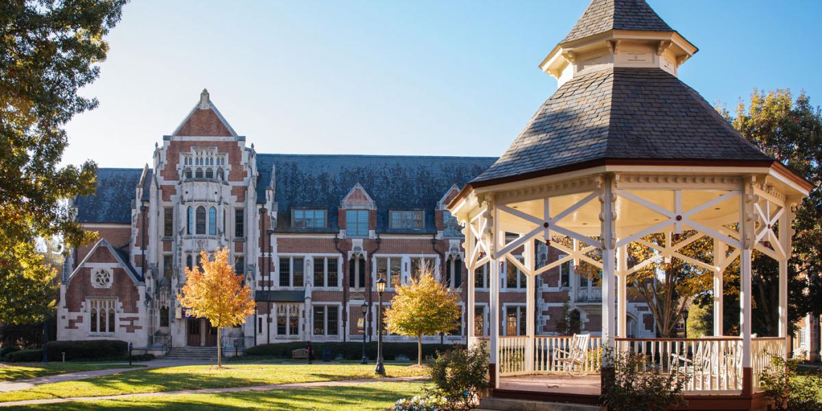 Agnes Scott College campus pavilion