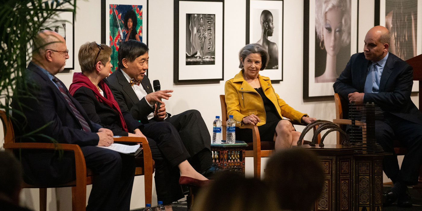 Speakers at University of Maryland's Immigration Stories event