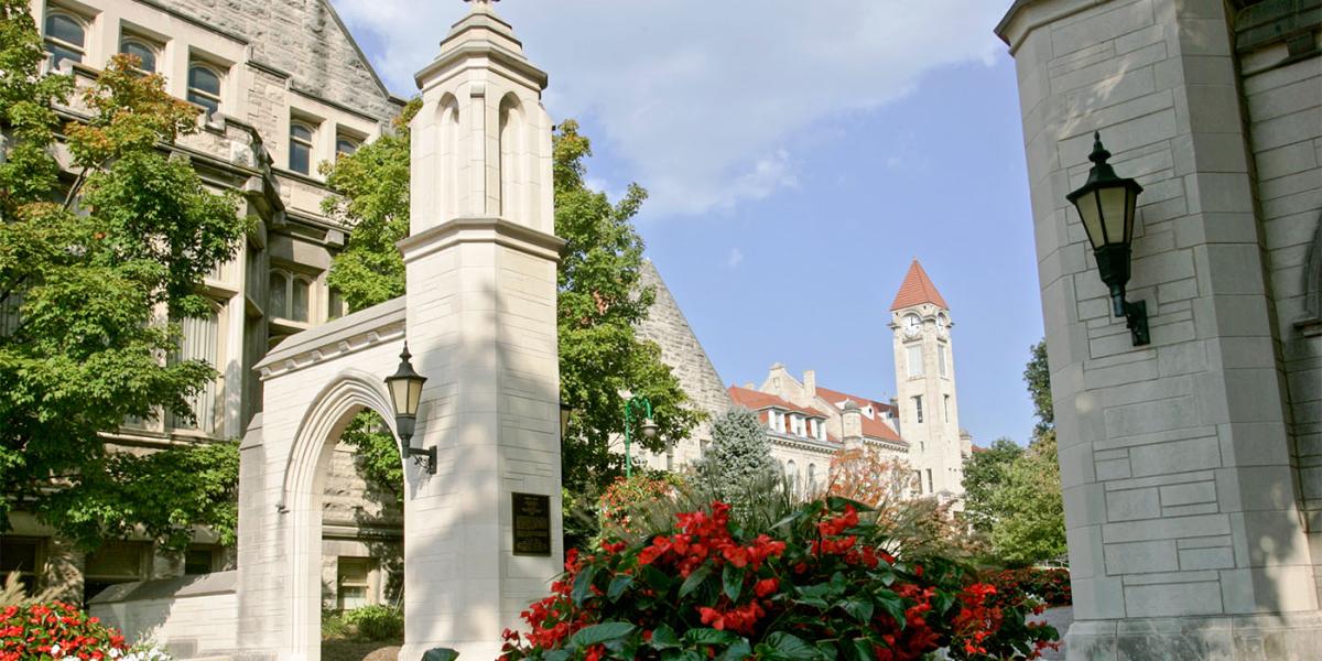 Indiana University Bloomington Sample Gate